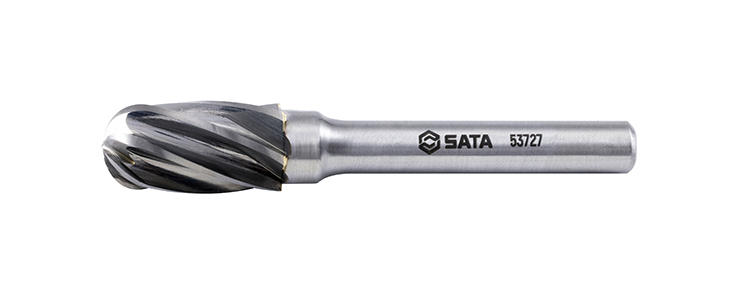 53727 SATA Cylindrical round coarse cut burrs C1020C06