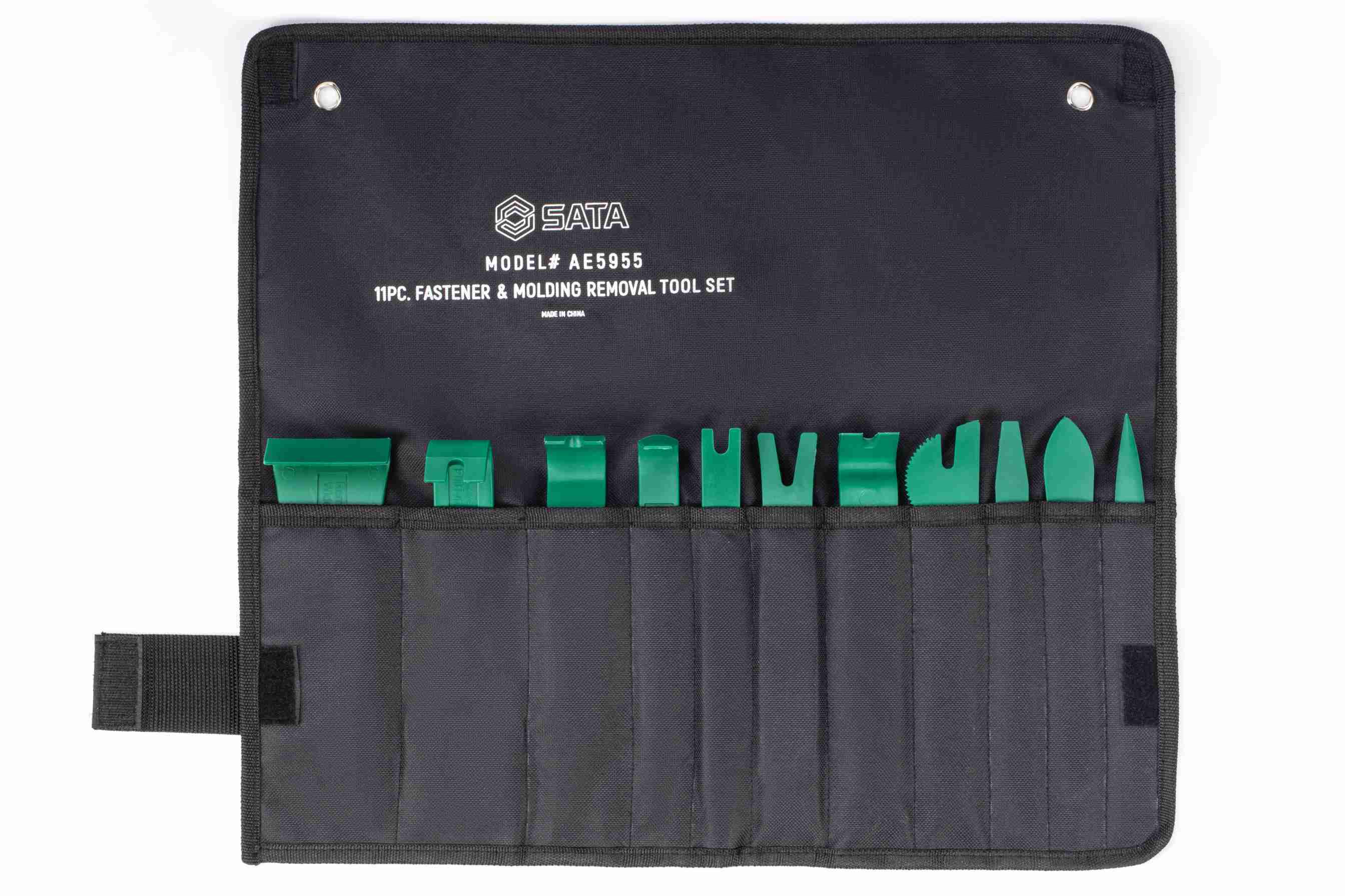 AE5955 SATA 11Pc. Auto Fastener & Molding Removal Set
