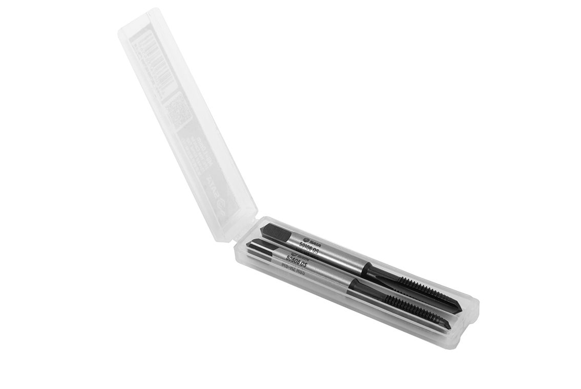 50706 SATA 2Pc.Hss Coarse Thread Hand Tap M6x1.0MM