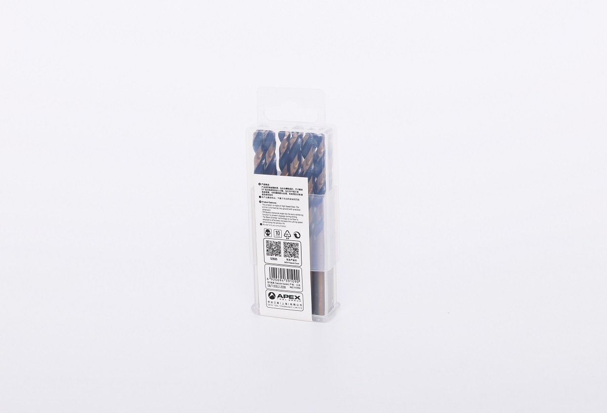 52665 SATA 10Pc. HSS Fully Ground Twist Drill 6.5mm