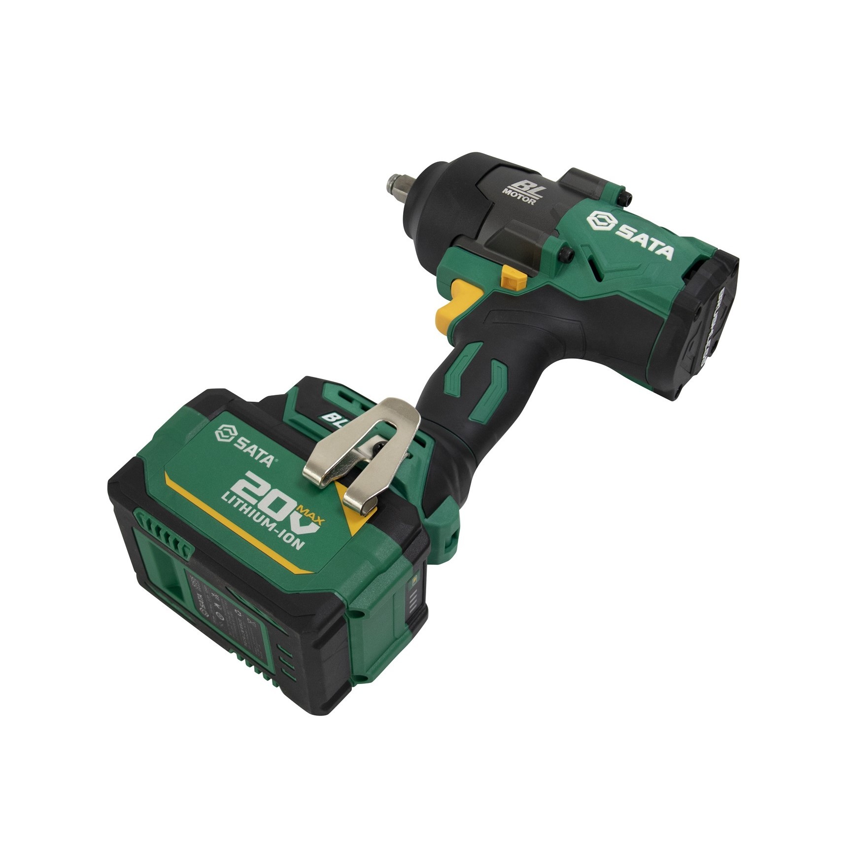 151076U SATA 20V Li-Ion Brushless Impact Wrench 1100N·m (6.0Ah*2)