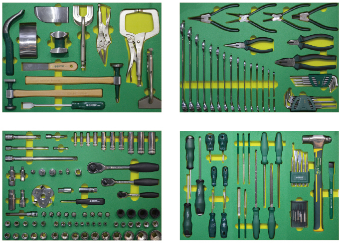 09921 SATA 163Pc. Auto-Body Repair Tool Set