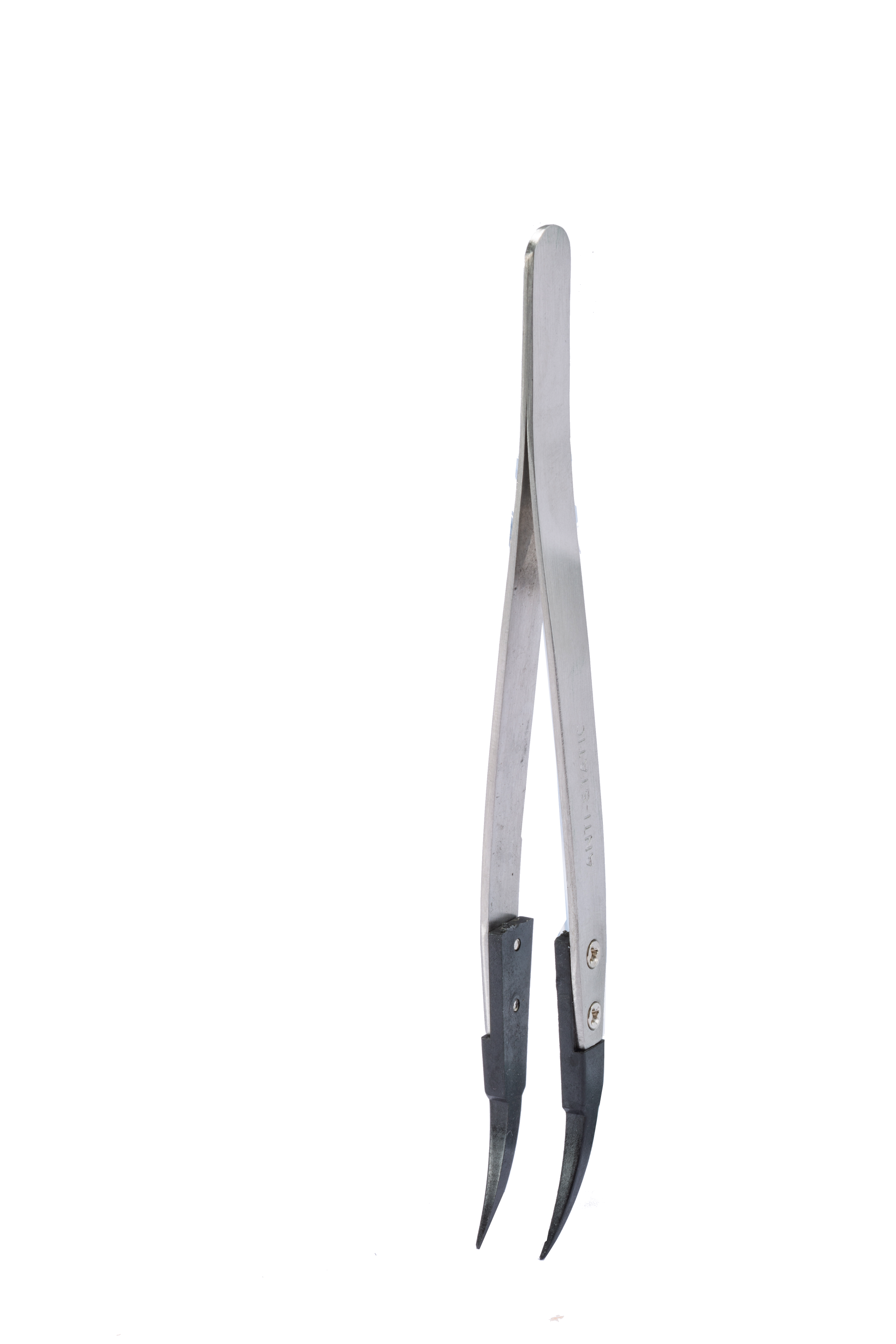 03163 SATA ESD Curved Fine Pointed Tips Tweezers 130MM