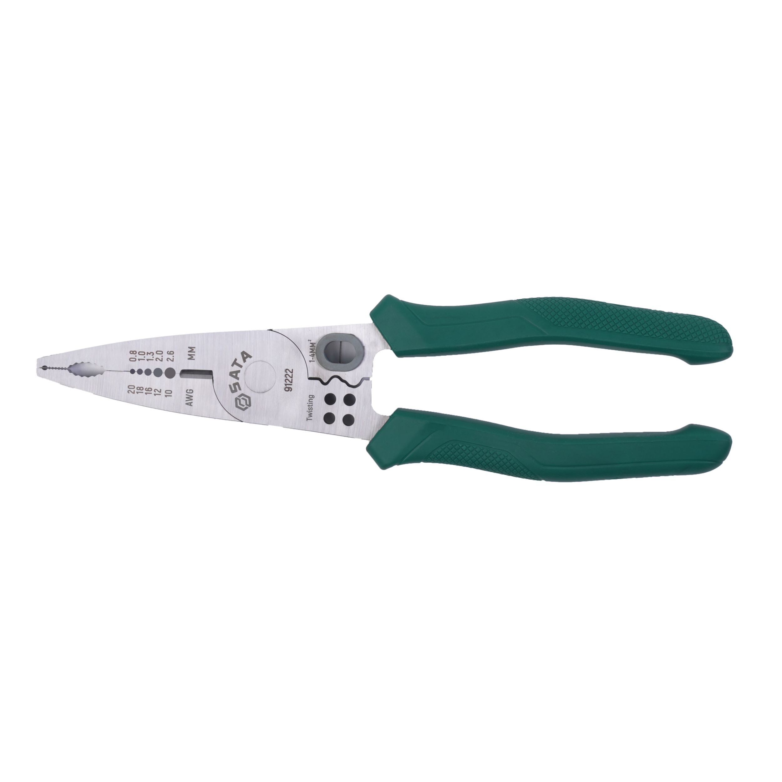 91222 SATA Lightweight Multi-Purpose Pliers 8"
