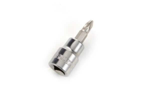 22402 SATA 3/8" Dr. Bit Socket, Pozidriv #2