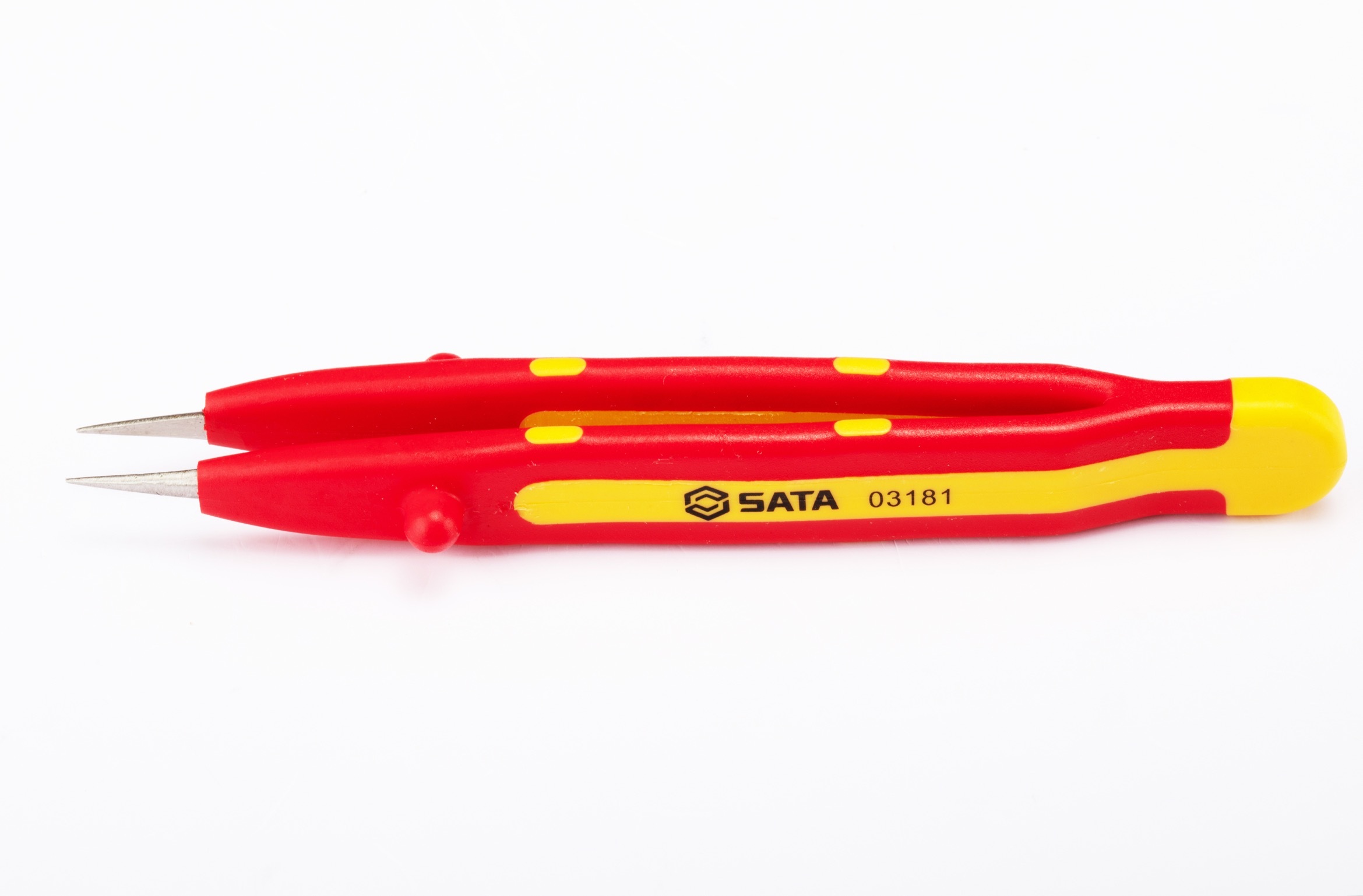 03181 SATA VDE Fine Pointed Tips Tweezers 134MM