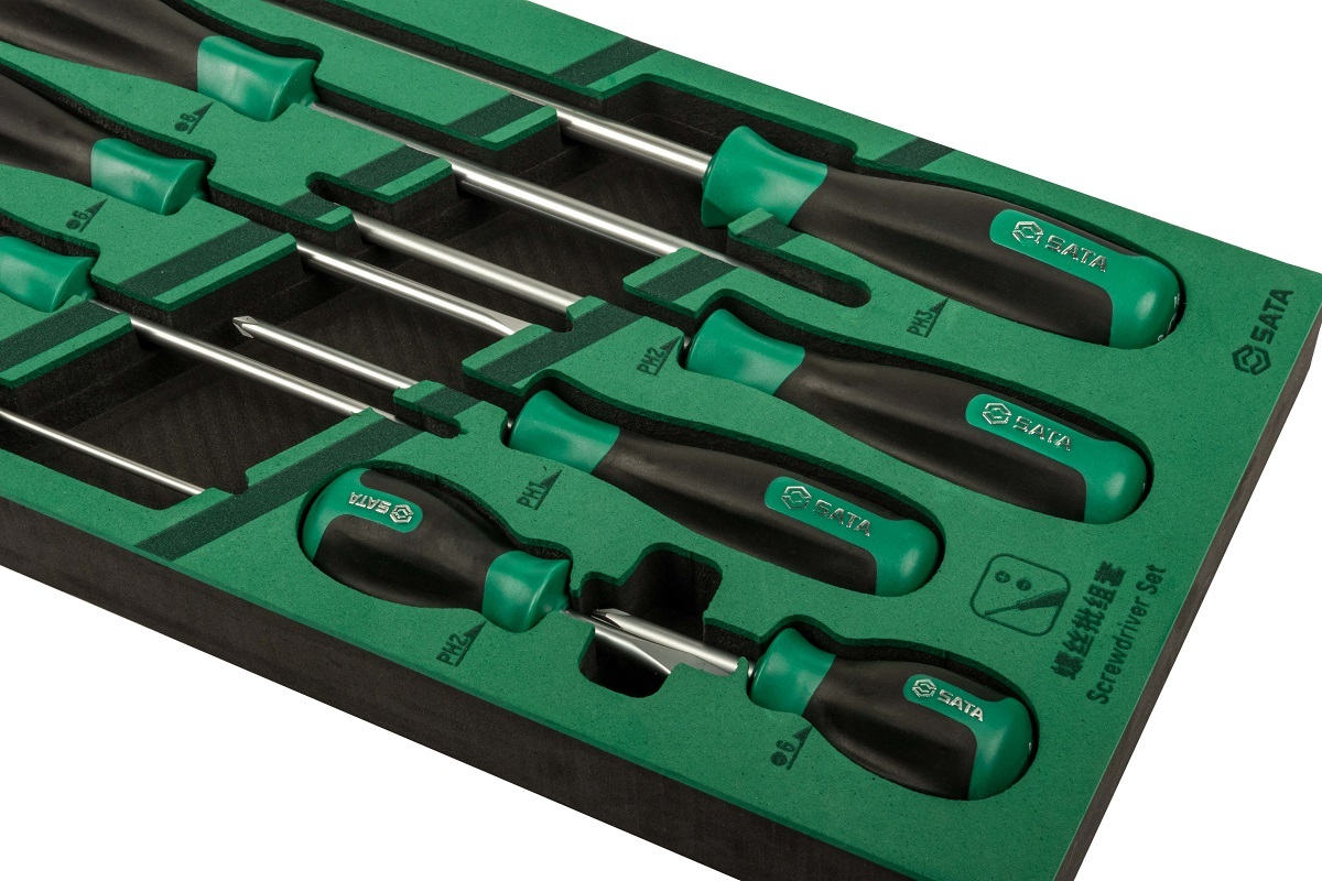 09913A SATA 9Pc. Screwdriver Set