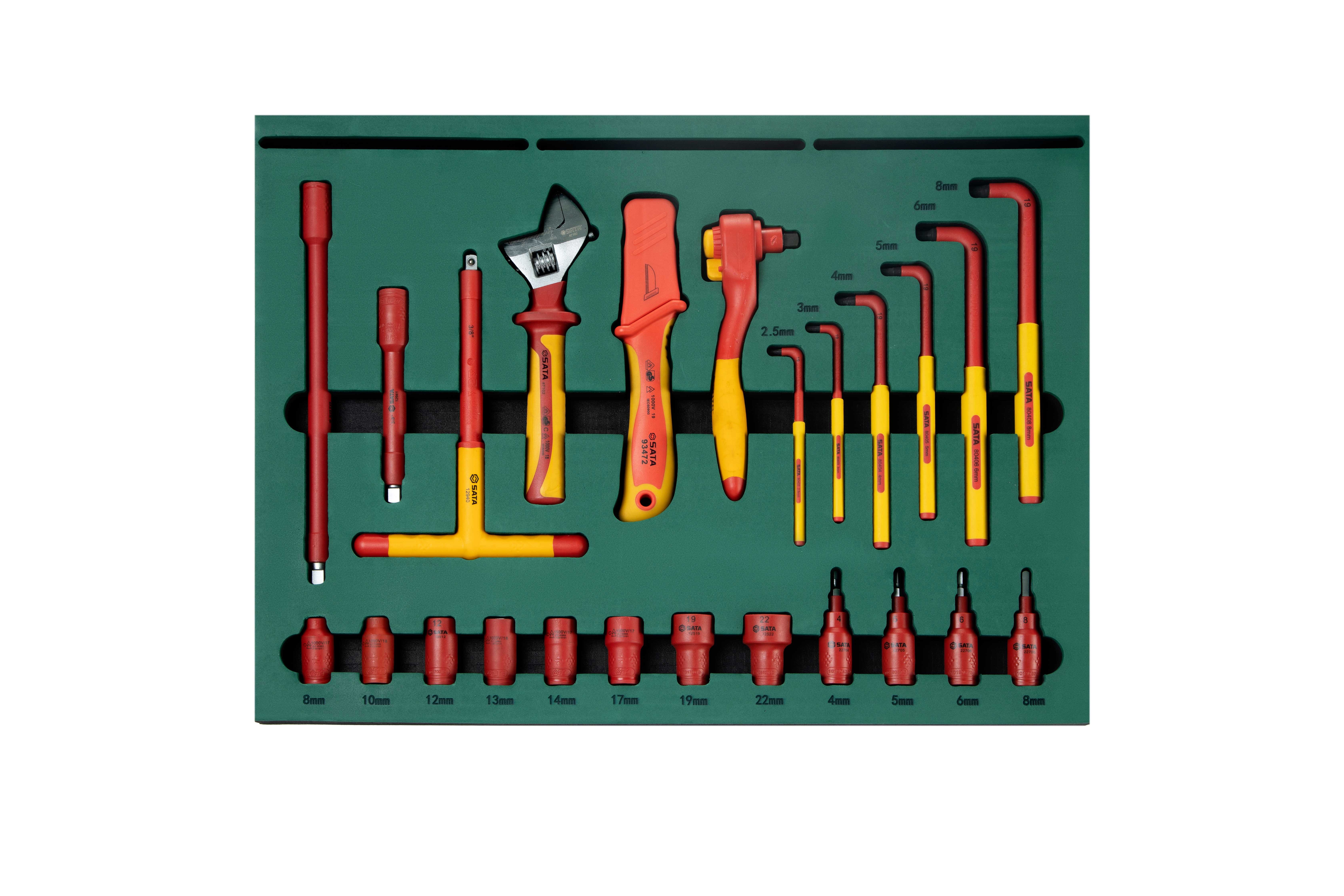 09935 SATA 59pcs  Electrical Automotive Tool Set