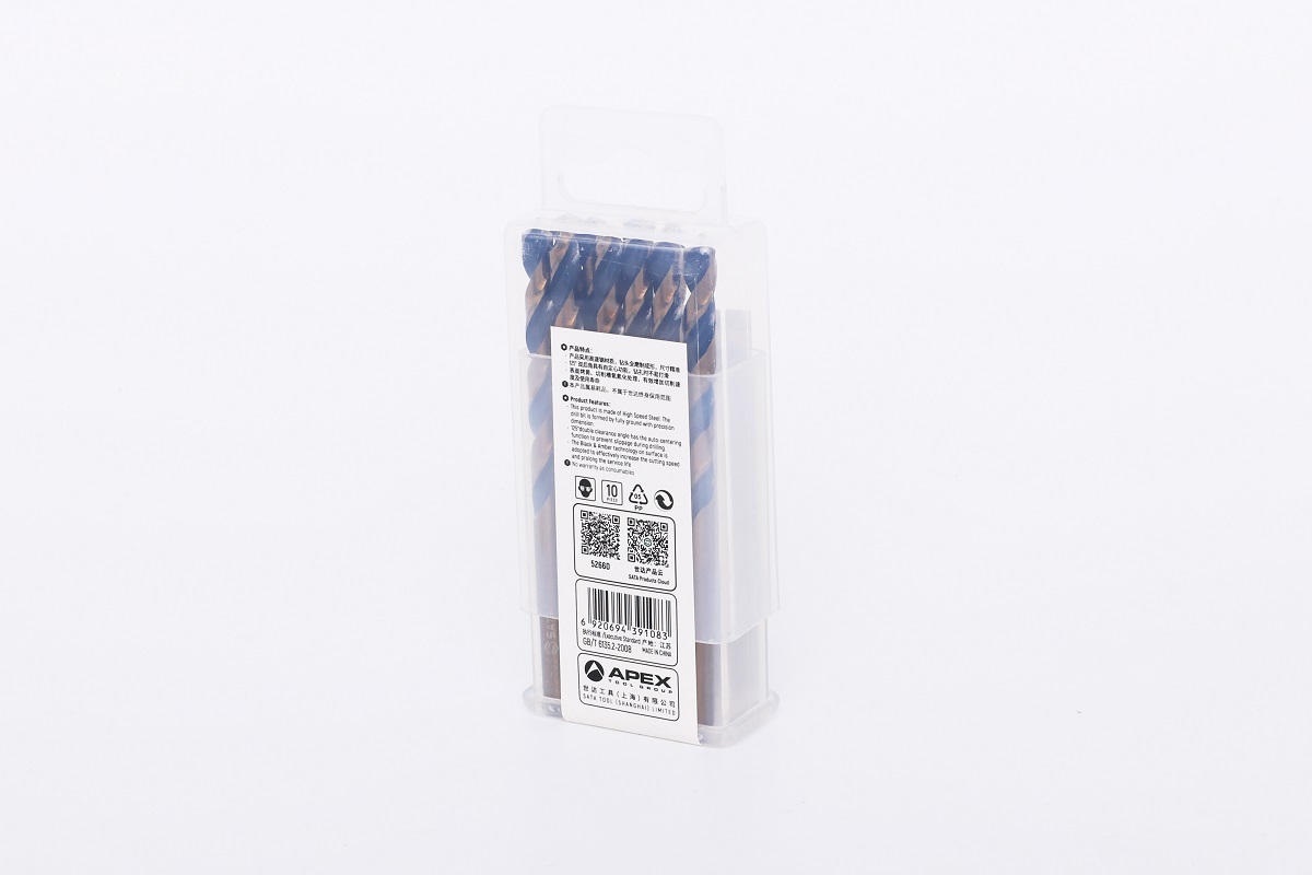 52660 SATA 10Pc. HSS Fully Ground Twist Drill 6.0mm