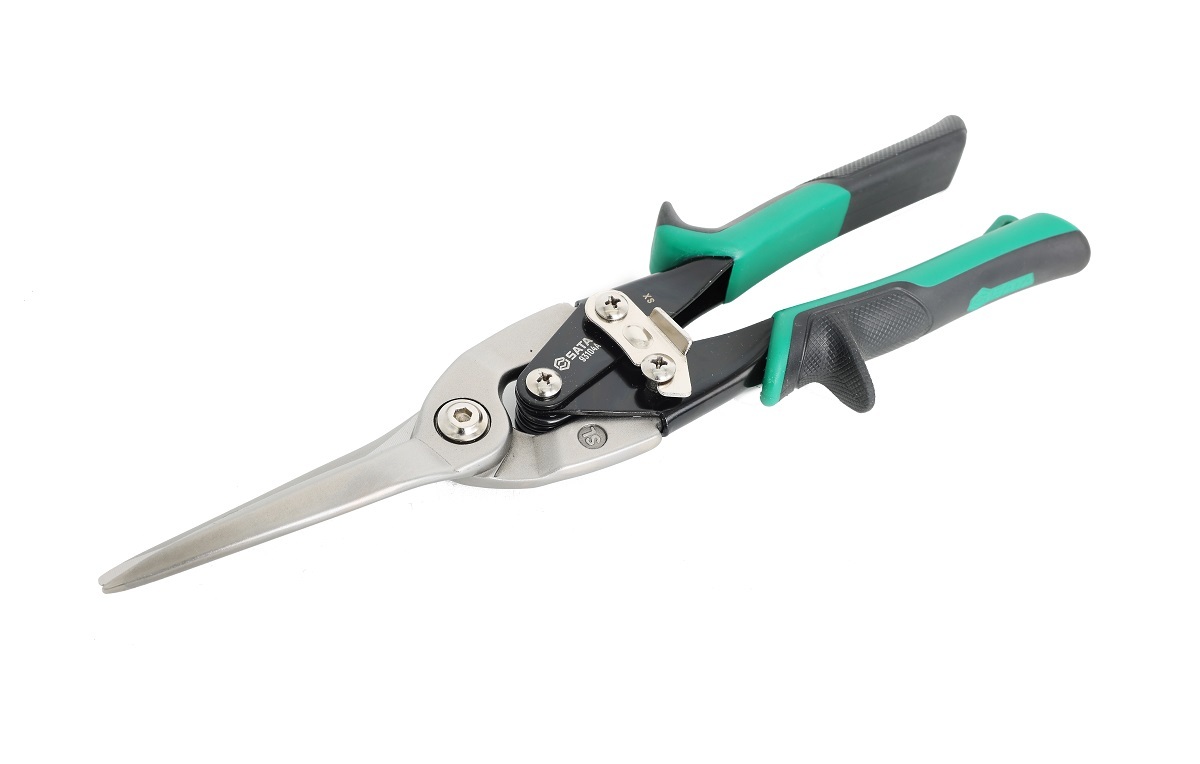 93104A SATA Extra Long Aviation Snips, Straight Cut 11"
