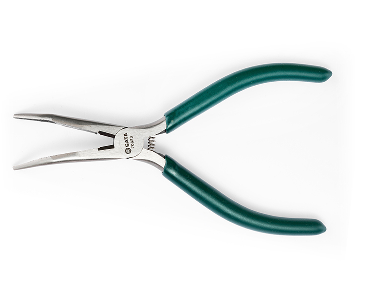 70623 SATA Electronic Angle Long Nose Pliers 6"