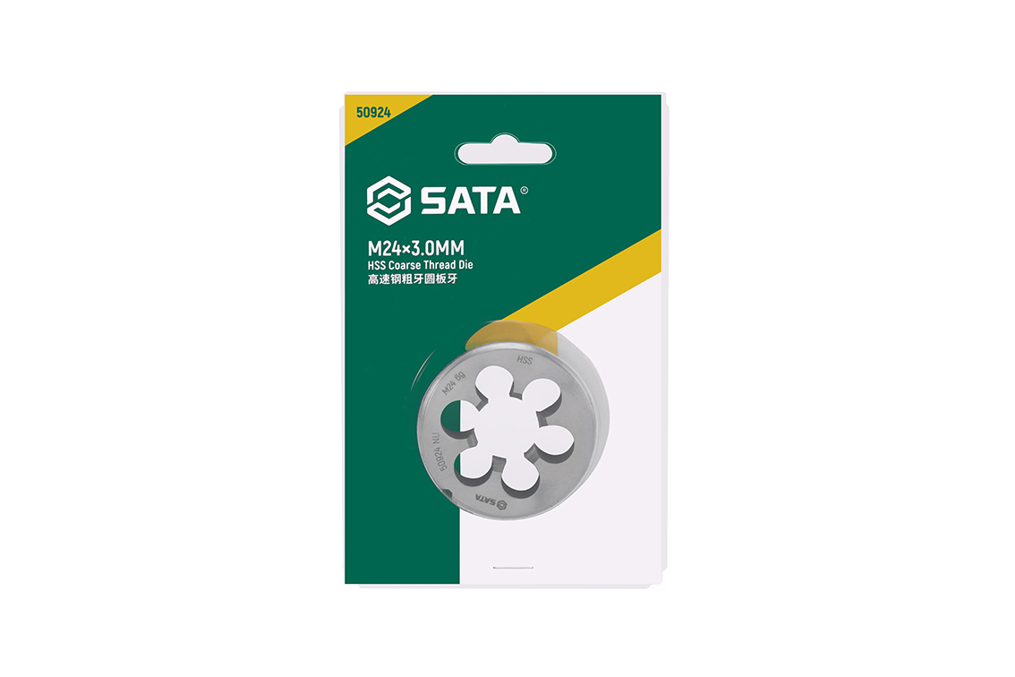 50924 SATA HSS Coarse Thread Die M24x3.0MM