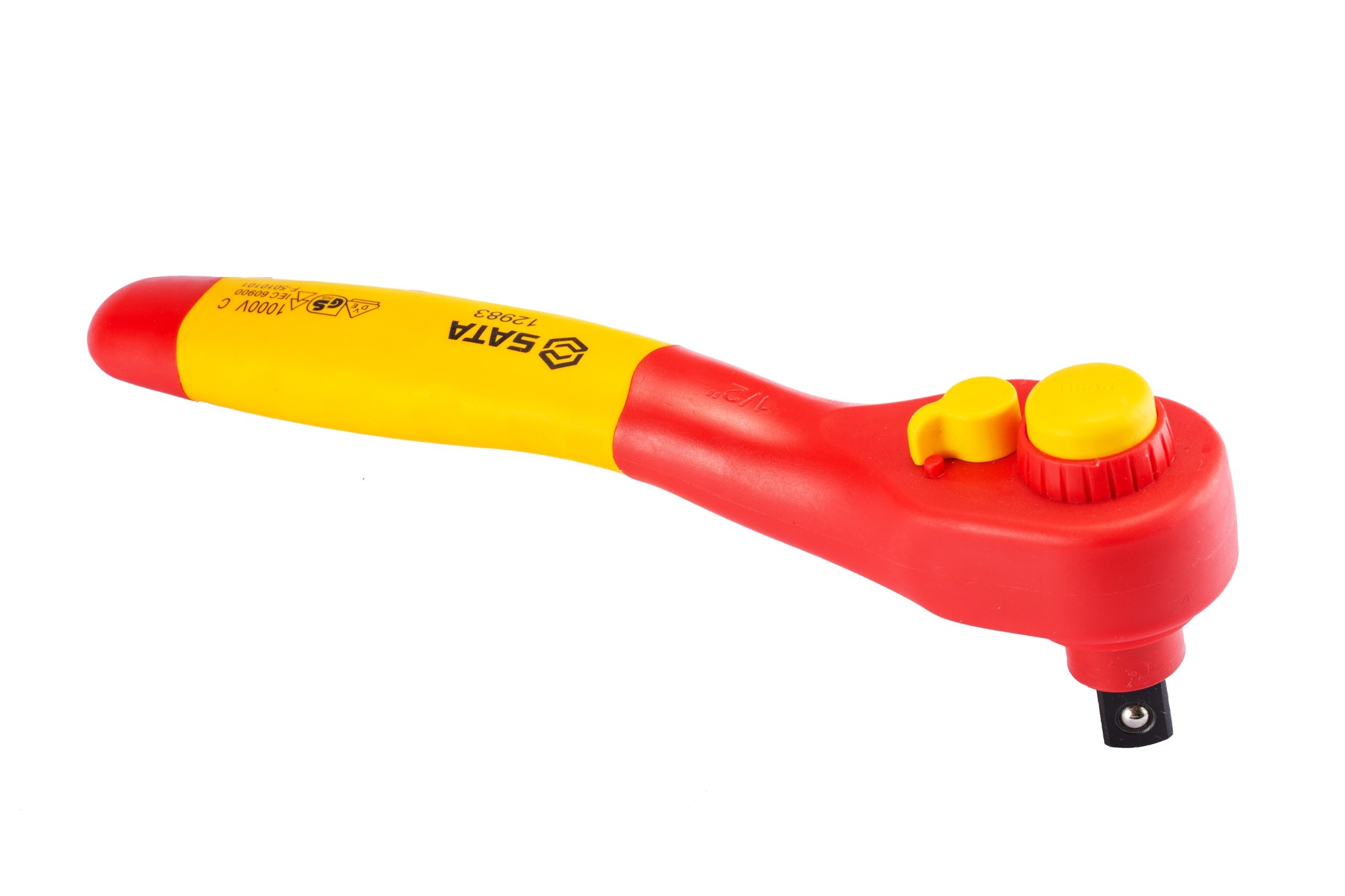 12983 SATA 12.5MM VDE INSULATED REVERSIBLE RATCHET WRENCH
