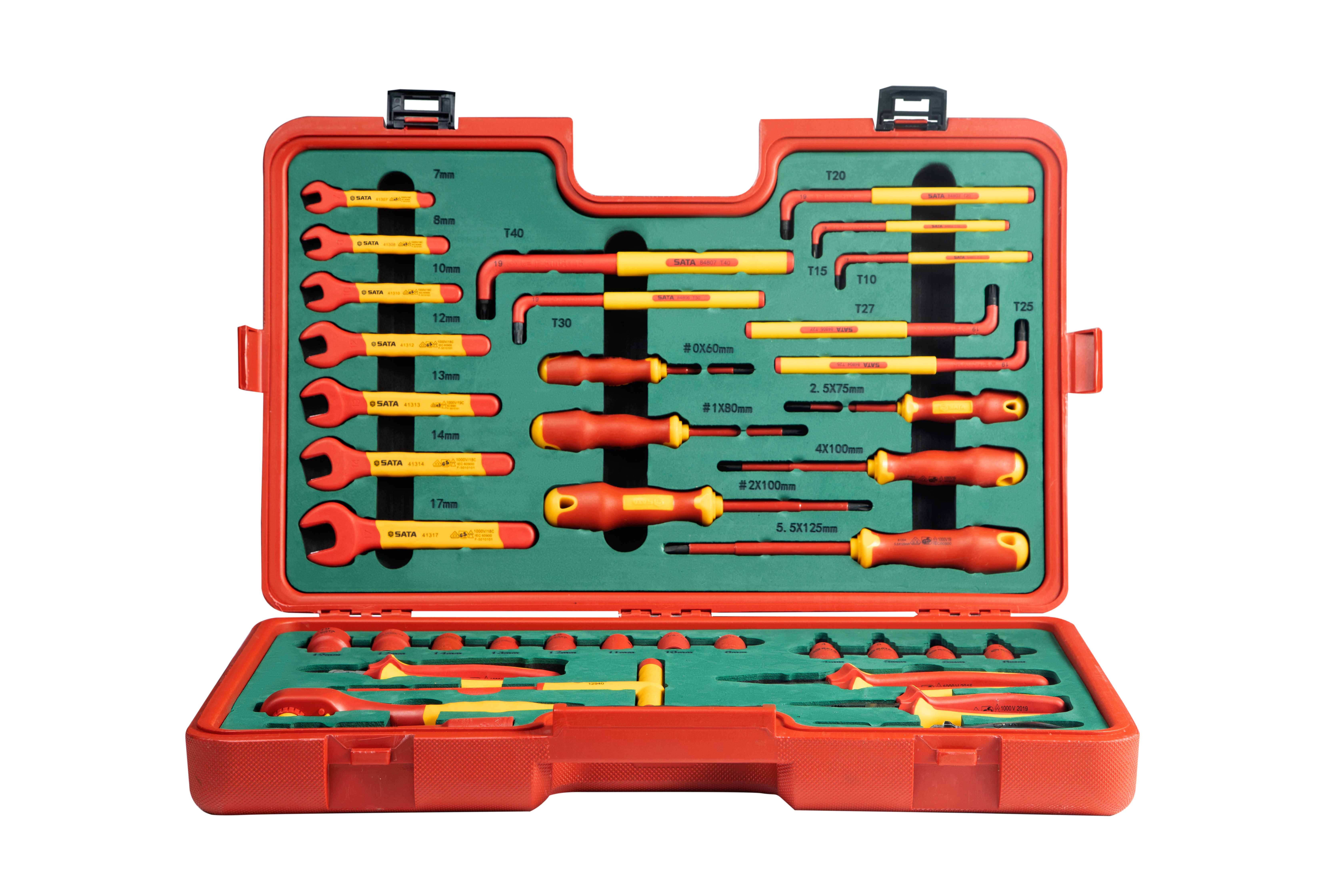 09933 SATA 39pcs  Electrical Automotive Tool Set
