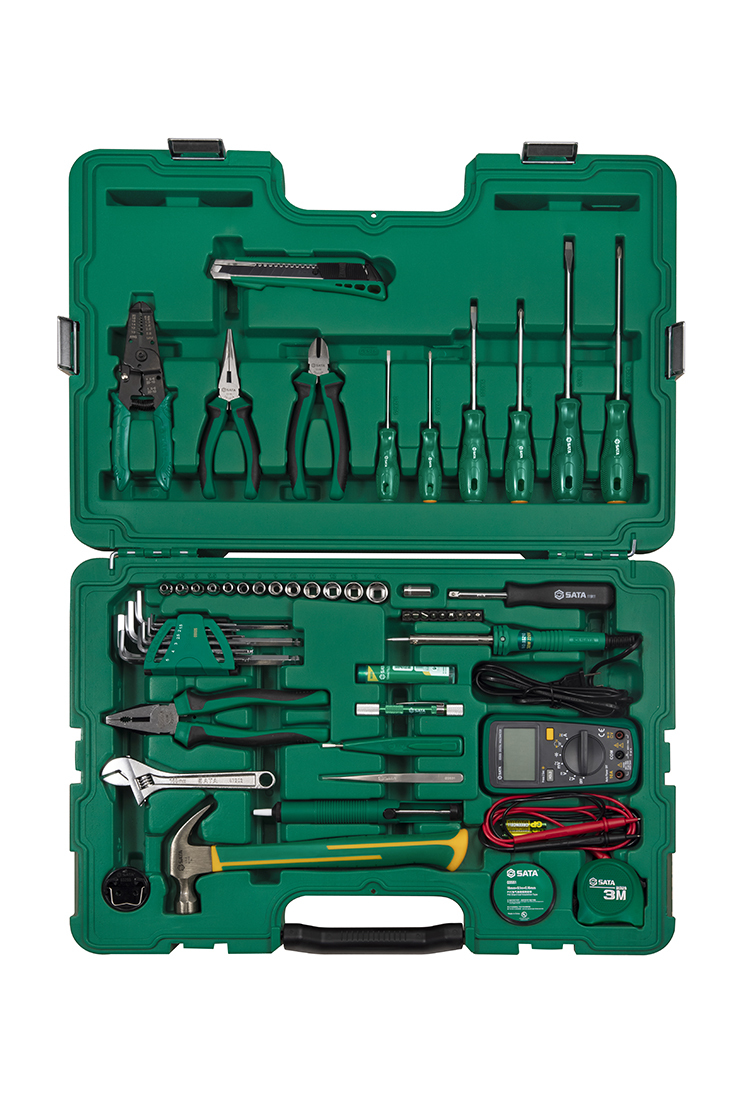 09536 SATA 61Pc. Telecom Tool Set