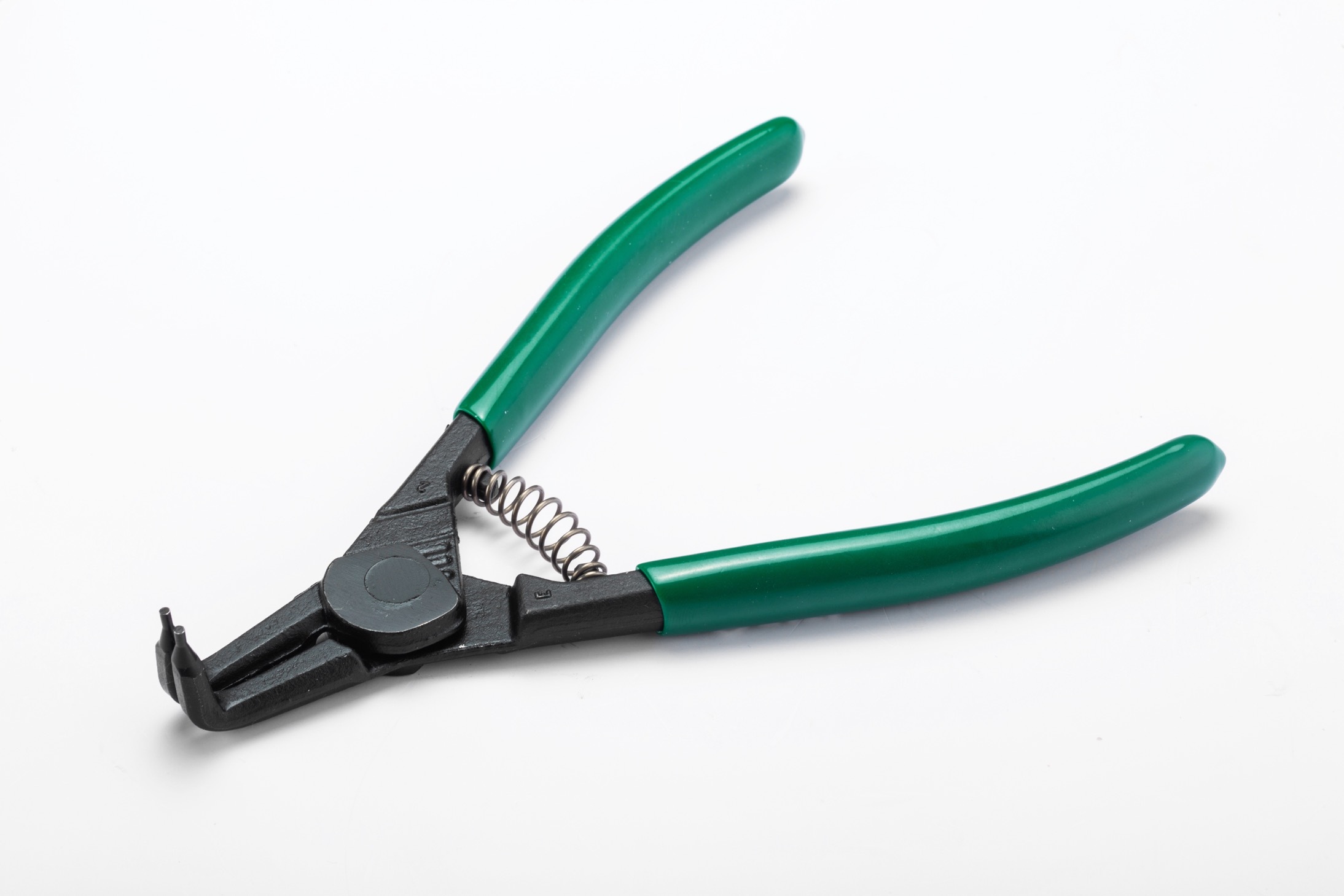 73022 SATA G Series External Snap Ring Pliers 7", Curved Tips