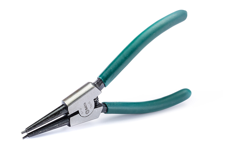 72013 SATA German Style External Snap Ring Pliers 9", Straight Tips