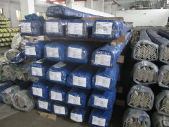 Barra angular de acero inoxidable