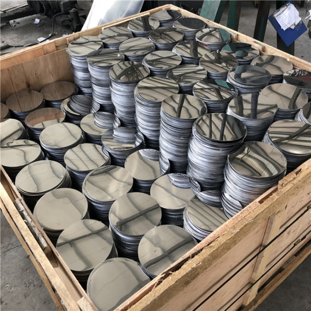 Círculos de acero inoxidable