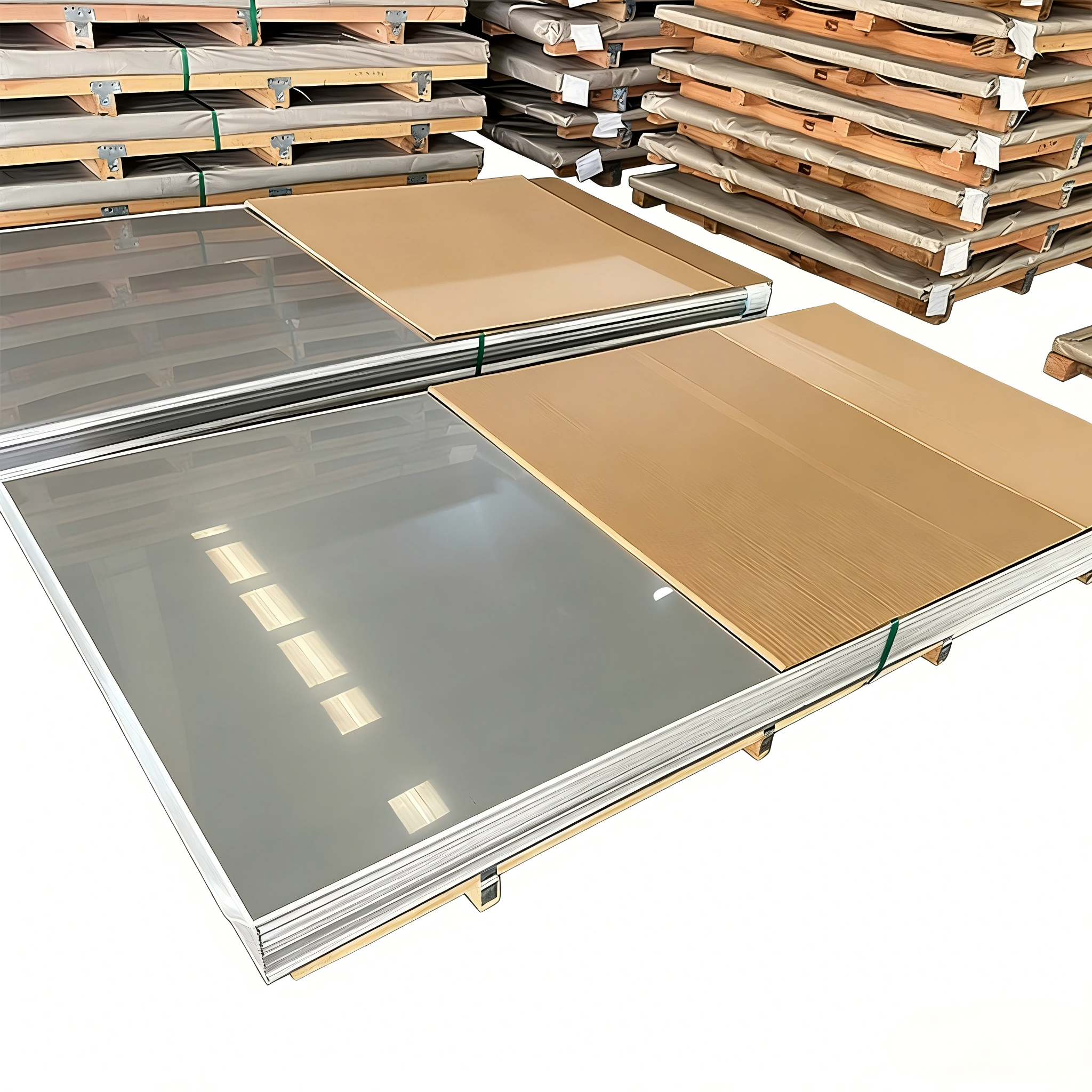 Tôle laminée à froid en acier inoxydable