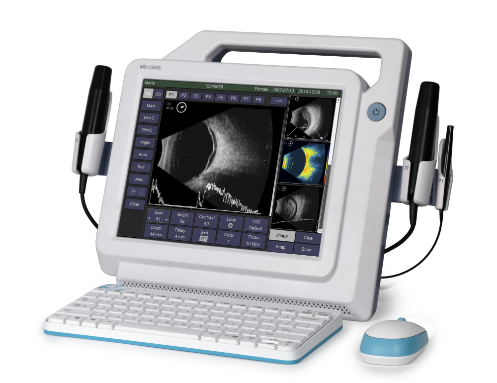 ULTRASONIG A/B SCANNER FOR OPHTHALMOLOGY