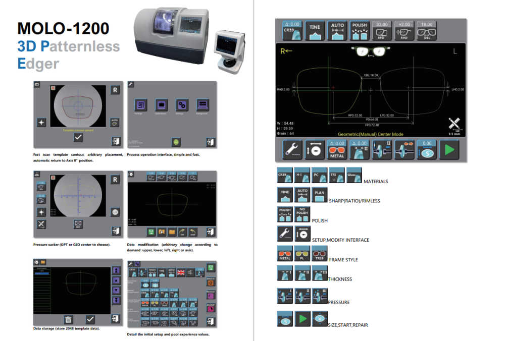 3D Patternless Edger