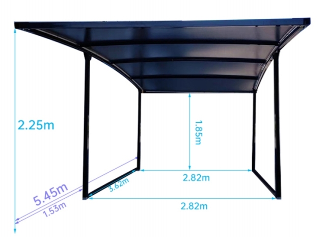 Four-post carport