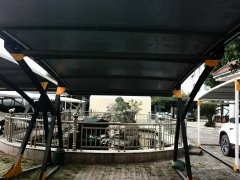 Single Carport-High Quality Aluminum Alloy Family Car Shed