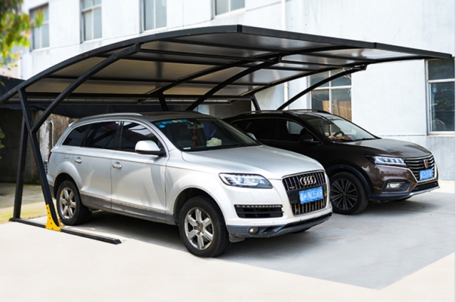 Single Carport-High Quality Aluminum Alloy Family Car Shed