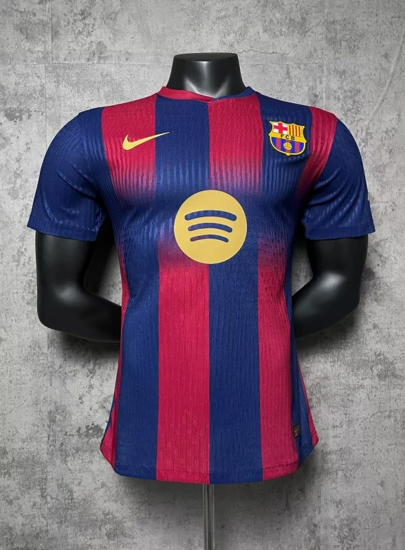 2025/2026 New Barcelona Home Player Edition Football Jersey