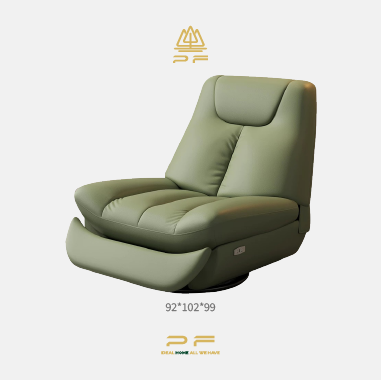 Modern Aesthetic Electric Recliner Chair HJIEEF with Multi - Angle Adjustment, Swivel - Rocking Function