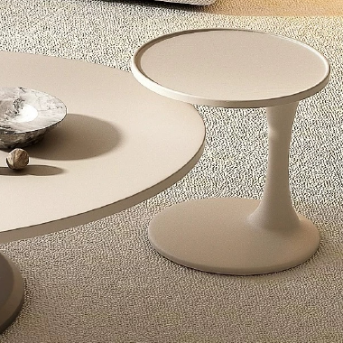 Design Aesthetic Irregular Streamlined High-Low Coffee Table YEODH