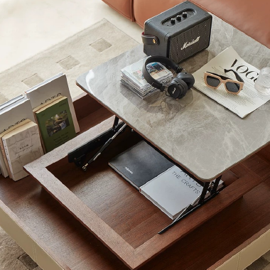 Modern Multifunctional Liftable Coffee Table BEEKDF