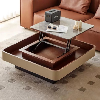 Modern Multifunctional Liftable Coffee Table BEEKDF