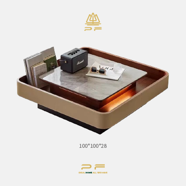 Modern Multifunctional Liftable Coffee Table BEEKDF