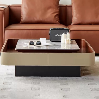 Modern Multifunctional Liftable Coffee Table BEEKDF