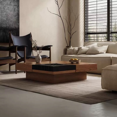 Multifunctional Storage Coffee Table  RELPL -  Modular Design for Organized Living
