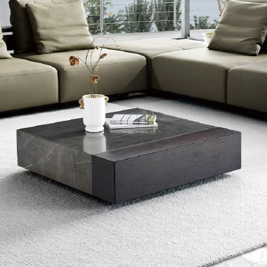 Coffee Table JDDEW  - Dual-Tone Design for Luxe Living Rooms