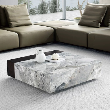 Coffee Table JDDEW  - Dual-Tone Design for Luxe Living Rooms