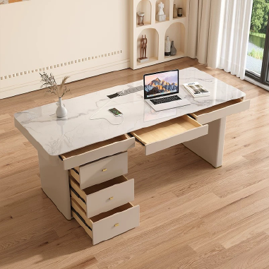 Modern Sintered Stone Home Office Desk NDEEL