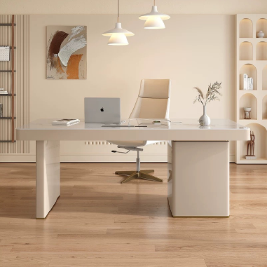 Modern Sintered Stone Home Office Desk NDEEL