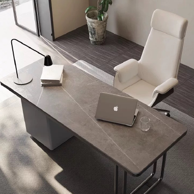 Designer Sintered Stone Home Office Desk VEMOOE