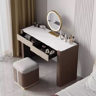Luxury Glam Vanity Desk NDKEJ  - Chic Bedroom Makeup Nook