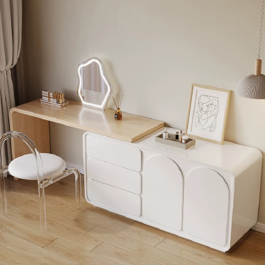 Light Air Stretchable Vanity TEHDE - Retractable Storage Makeup Desk