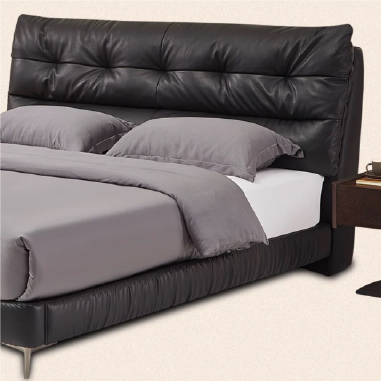 Warm Custom Tufted Upholstered Bed  JODDL- Cozy Bedroom Retreat
