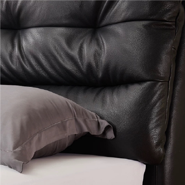 Warm Custom Tufted Upholstered Bed  JODDL- Cozy Bedroom Retreat