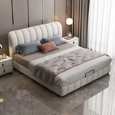 Chic Modern Custom Bed VDEH - Stylish Bedroom Retreat