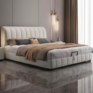 Chic Modern Custom Bed VDEH - Stylish Bedroom Retreat