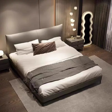 Light Luxury Elegant Bed KDOS - Master Bedroom Aesthetic Bed