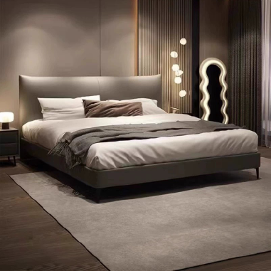 Light Luxury Elegant Bed KDOS - Master Bedroom Aesthetic Bed